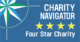 Charity Navigator 4-star Charity badge