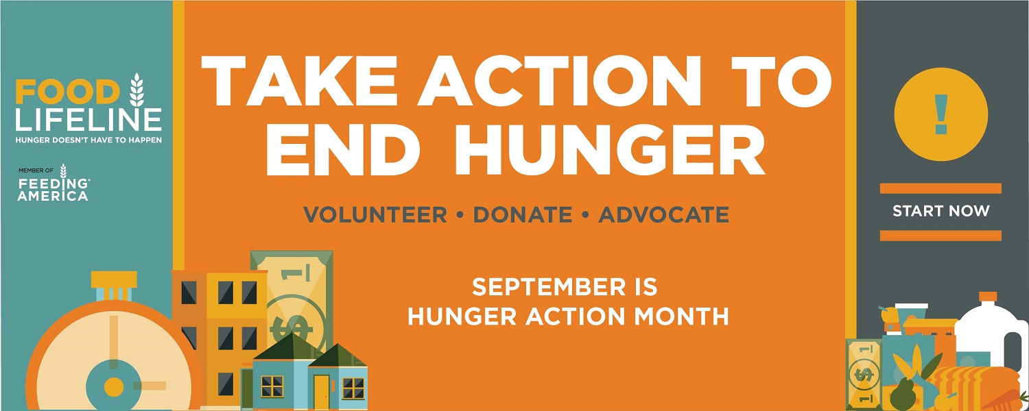 Take Action During Hunger Action Month! Food Lifeline